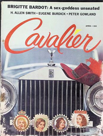 Cavalier Magazine ft. Brigitte Bardot April 1962 010226AKP-39