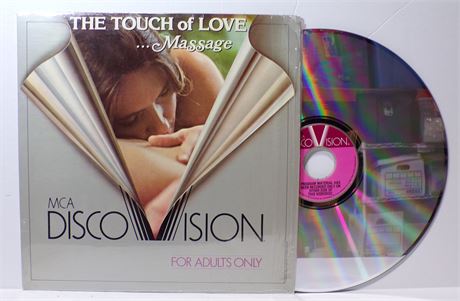 The Touch of Love Massage 1980 MCA Discovision LASERDISC Movie 062525WR-39