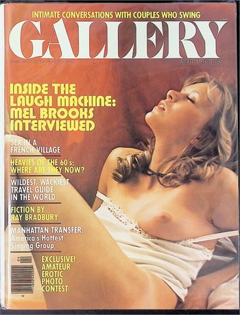 Gallery Magazine ft. Mel Brooks April 1976 111825AKP-57
