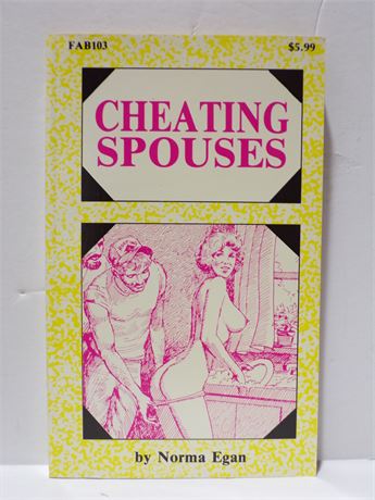 Cheating Spouses by Norma Egan, Paperback Book 1994 Greenleaf FAB103 080525WP-59