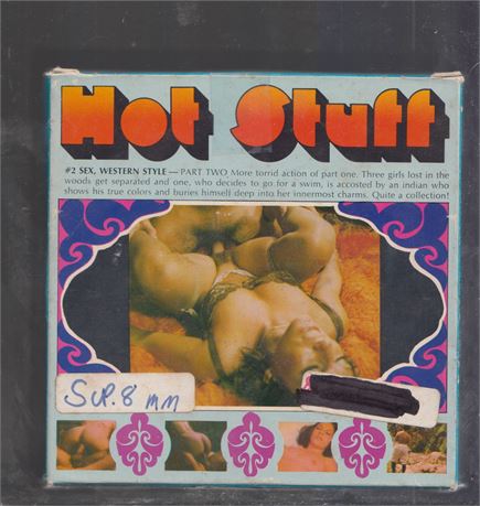 Hot Stuff #2 Sex Western Style Super 8mm Film Reel Vintage 071425AVHS2