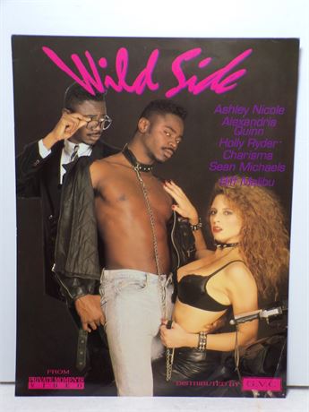 Ashley Nicole & Holly Rider in Wild Side, Private Moments 1991 Promo Slick Ad Sheet 051925WP-57