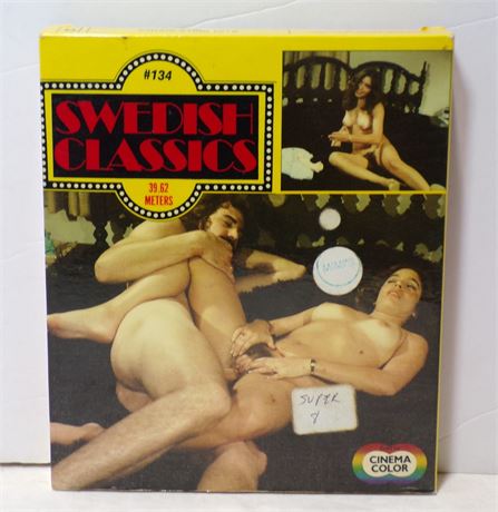 Swedish Classics #134 Dirty Dishes 1979 8mm Adult Film Reel Vintage Super 081725WVHS