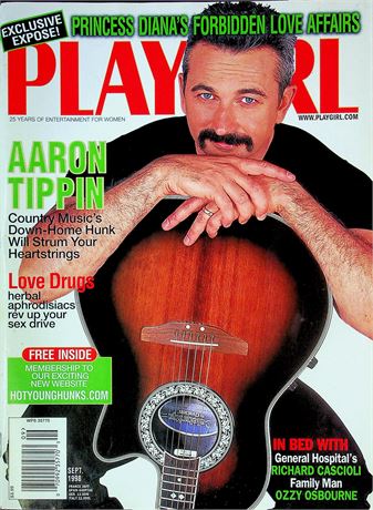 Playgirl Magazine Ft. Ozzy Osbourne & Aaron Tippin September 1998 072925RP-