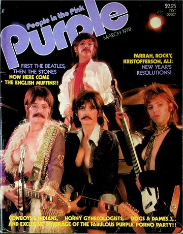 Purple Magazine The English Muffins March 1978 080925RP-