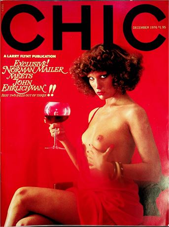 Chic Magazine   Cover/Centerfold Girl Nicola  December 1976  061225lm-p