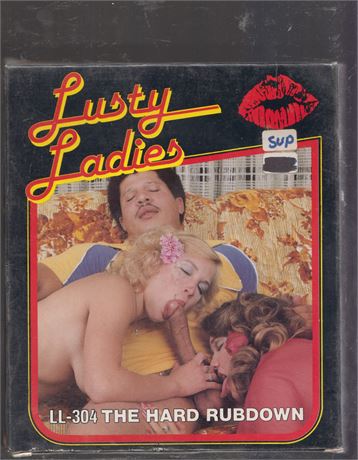 Lusty Ladies #304 The Hard Rubdown Laurie Noel Super 8mm Lesbian Film Reel Vintage 072125AVHS