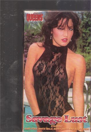 Savage Lust Slut Queens Kary Foxx White Male Buffy Davis Scott Irish VHS 072225AVHS