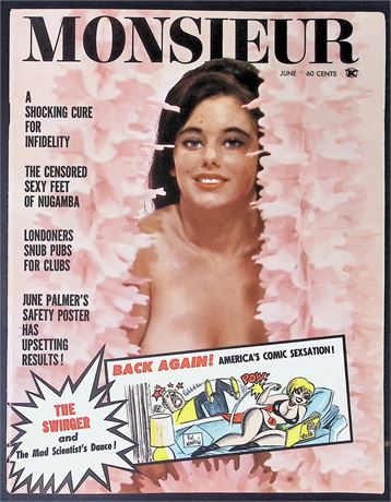 Monsieur Magazine ft. June Palmer June 1991 102125AKP-75
