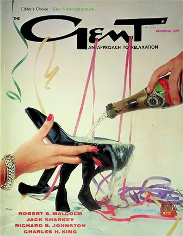 Gent Magazine Ft. Robert S. Malcolm & Jack Sharkey December 1959 061425RP2-