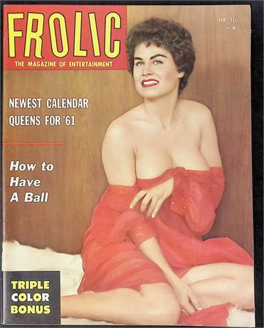 Frolic Magazine ft. Sable, Lorraine Burnett Feb 1961 111325AKP-51