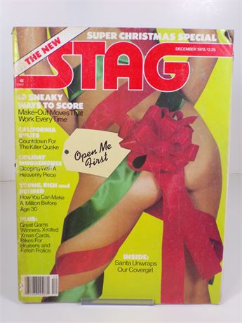 Stag Magazine December 1978 Lynn Redman Claudine Dupont 102725WP