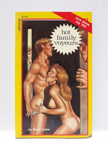 Hot Family Voyeurs by David Crane, Paperback Book 1985 Greenleaf AB5483 072825WP-24