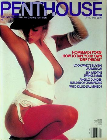 Penthouse Magazine Ft. Angelo Dundee & Sal Mineo April 1982 082325RP-