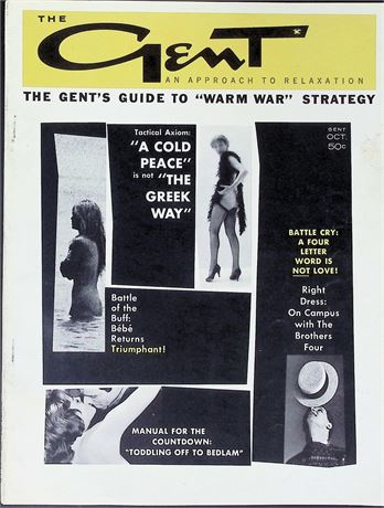 Gent Magazine ft. Bebe Le Bardot October 1961 010226AKP-43