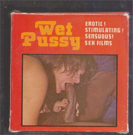 Wet Pussy #105 Black and White Sunday Reg 8mm Col Film Reel Vintage 071825AVHS2
