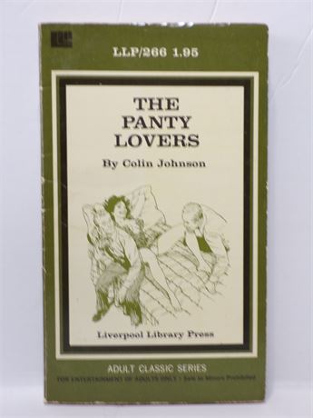 The Panty Lovers by Colin Johnson, Paperback Book 1970's Liverpool LLP-266 071125WP-11