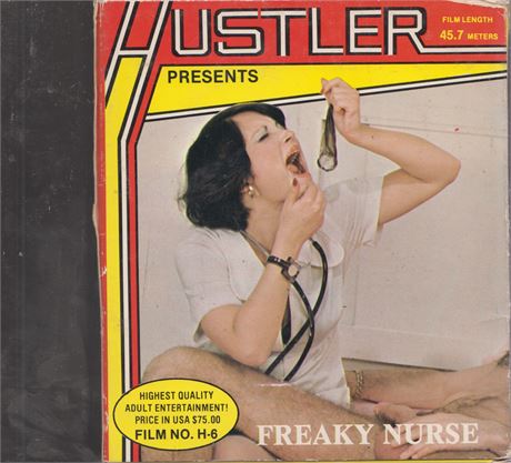 Hustler Presents #6 Freaky Nurse Regular 8mm Film Reel Vintage 072225AVHS