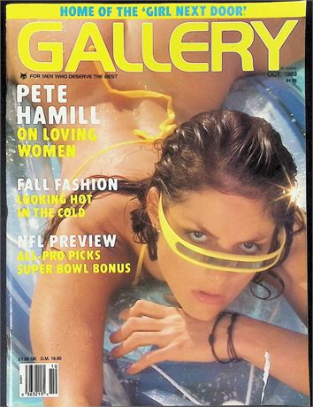 Gallery Magazine ft. Pete Hamill Oct 1989 111825AKP-1