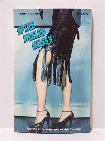 Spike Heeled Hussy by Anonymous, Paperback Novel 1995 Horny Babes HB-124 061225WP2-43