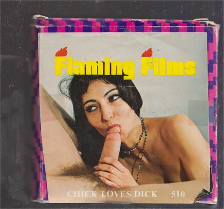 Flaming Films #510 Chicks Loves Dick Marlene Willoughby Super 8mm Film Reel Vintage 072525AVHS2