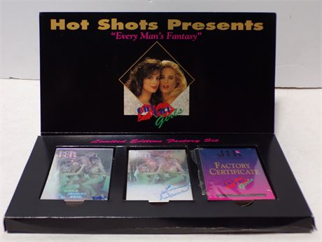 Dana Model SIGNED 1993 Hot Shots "Girl Girl Girls" Collector DB Trading Cards w/ COA 052625WP