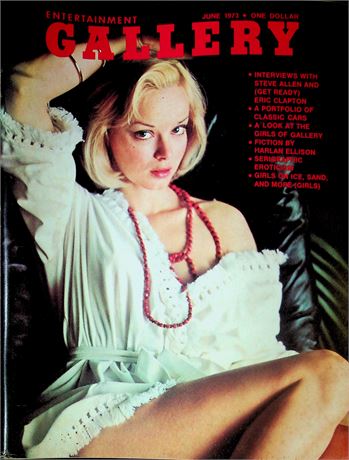 Gallery Magazine Ft. Steve Allen & Eric Clapton June 1973 062425RP2-