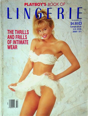 Playboy's Book Of Lingerie Magazine Ft. Michele Smith July/August 1991 082525RP-