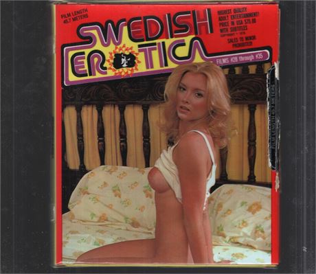Swedish Erotica #34 Marilyns Portfolio Regular 8mm Film Reel 1976 Vintage 053025CBVHS2