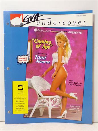 Tami Monroe Coming of Age/Brandy Alexandre De Blond, Evil Angel Video Ad Slick Sheet 051325WP-57