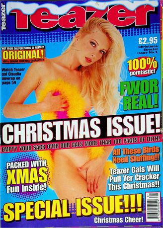 Teazer Magazine Christmas Issue Ft. Claudia No.1 1996 060925RP