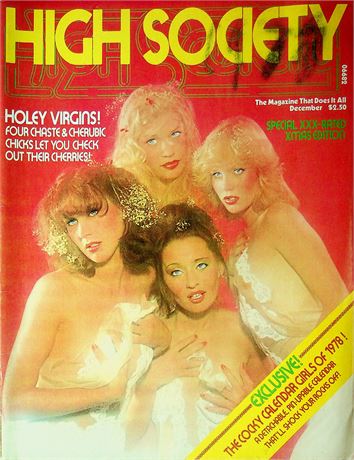 High Society Magazine Calendar Girls Of 1978 December 052825RP