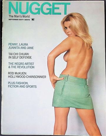 Nugget Magazine ft. Catherine June Ekgren September 1968 111125AKP-8