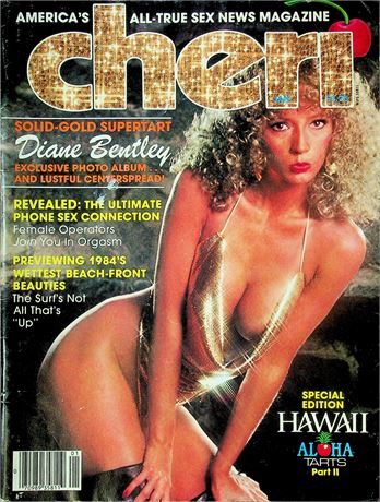 Cheri Magazine Ft. Diane Bentley Hawaii Aloha Tarts Part 2 January 1984 072925RP2-