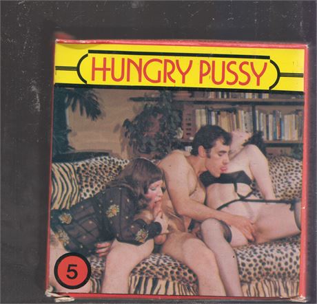 Hungry Pussy #5 Fucking Sucking Trio Regular 8mm Film Reel Vintage 072225AVHS2