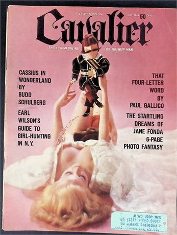 Cavalier Magazine ft. Jane Fonda July 1964 120525AKP-69