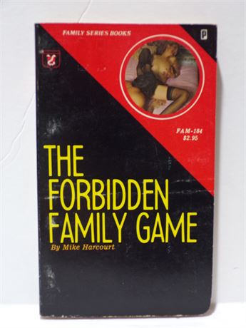 The Forbidden Family Game by Mike Harcourt, Paperback Book 1980 Publishers Con. FAM-184 091025WP-57