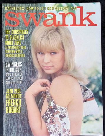 Swank Magazine ft. Jean Paul Belmondo Dec 1966 123025AKP-37