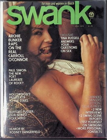 Swank Magazine ft. Tina Russell June 1974 121625AKP-67