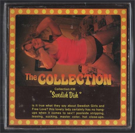 Collection Film #36 Swedish Dish Regular 8mm Film Reel Vintage 053025CBVHS2