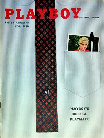 Playboy Magazine College Playmate September 1958 070825RP-