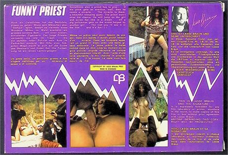 Shocking! by Lasse Braun #LB-41 Funny Priest Reg 8MM 121125AKVHS2-18