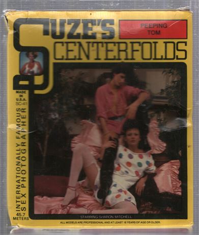 Suze's Centerfolds SC-41 Peeping Tom Regular 8mm Film Reel Vintage 070225CBVHS