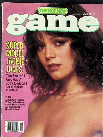 Game Magazine ft. Jackie Jones Oct 1981 123025AKP-2