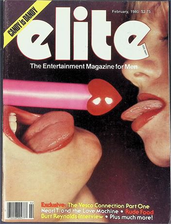 Elite Magazine ft. Burt Reynolds Feb 1980 111325AKP-54