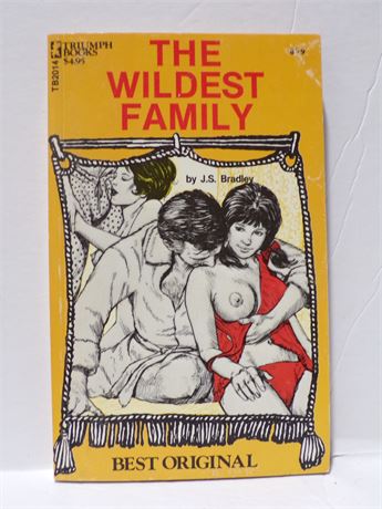 The Wildest Family by J S Bradley, Paperback Book 1970's Greenleaf Triumph TB2014 072825WP-81