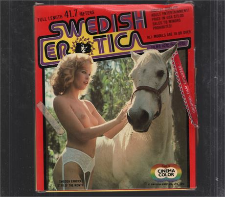 Swedish Erotica #245 Beach Lovers Super 8mm Film Reel 1979 Vintage 060225CBVHS