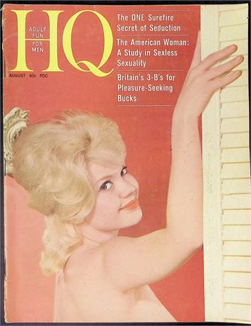 HQ Magazine ft. Priscilla Lord Aug 1964 102125AKP-30