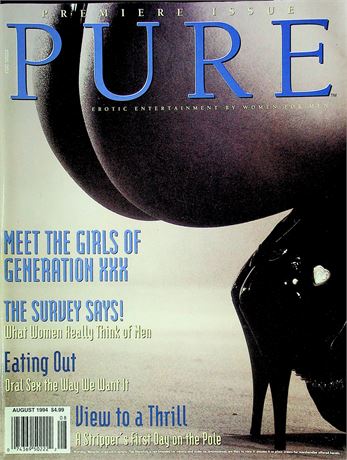 Pure Magazine Premiere Issue Ft. Rebecca & Clarissa August 1994 072125RP-