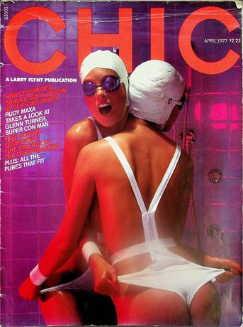 Chic Magazine  Centerfold Girl Barbara  April 1977   061225lm-p